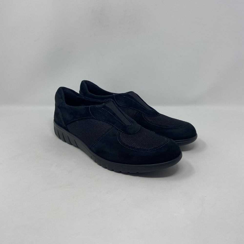 Munro Sport Suede Athletic Slip On Moc Sz 8.5N